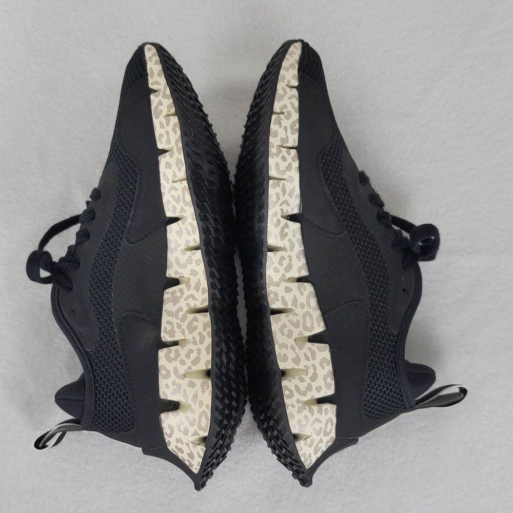 Reebok Zig Dynamica White Black Cheetah 7.5 Ortholite Comfort Padding Sneakers - Picture 5 of 8